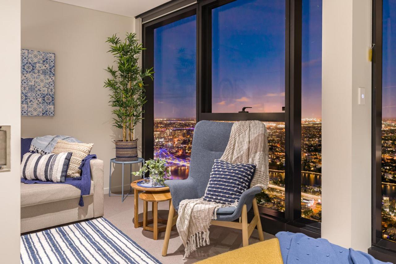 شقة Hamptons Retreat On Level 77 Skytower بريزبين المظهر الخارجي الصورة