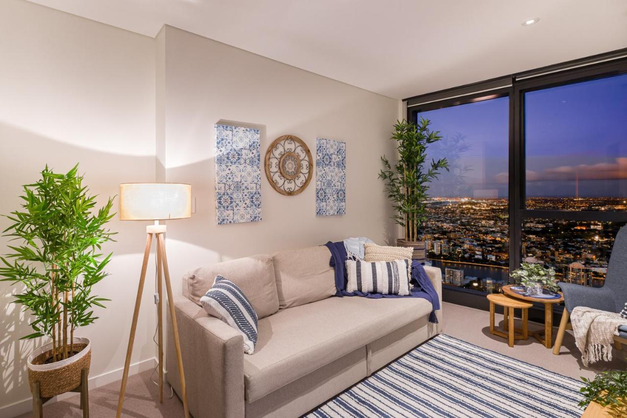 شقة Hamptons Retreat On Level 77 Skytower بريزبين المظهر الخارجي الصورة
