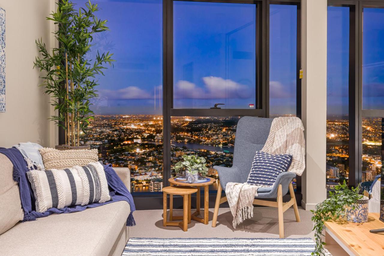 شقة Hamptons Retreat On Level 77 Skytower بريزبين المظهر الخارجي الصورة